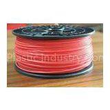 Red 3mm ABS Filament For 3D Plastic Printer / PLA 3D Printer Material