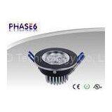 3W 3000K, 4000K 270lm CRI75 High Power LED Recessed Ceiling Lights Without UV, IR thumbnail-1