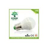 High Efficiency E27 / B22 3W Energy Saving LED Light Bulbs With PC Plastic Body