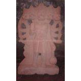 SPECIAL 5 MUKHI FACE HANUMAN JI STATUE IDOL HANDMADE Red MARBLE HOME DECOR BEST GIFT