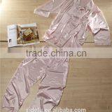 Fancy Texture Wholesale Hotel Satin Silk Bathrobe thumbnail-2
