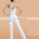 Women's Fitness Long Pants Yoga Vest Suits thumbnail-2
