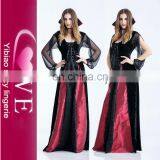 Latex Catsuit Deluxe Naughty Sexy Vampire Queen Costume For Halloween thumbnail-1