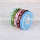 Personalized Jacquard Shiny Metallic Polyester Ribbon thumbnail-2