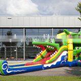 HI Summer Most Popular Giant Inflatable Bouncy Castle With Water Slide