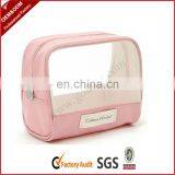 Promotional Rectangular Transparant Ladies Mesh &Net Make Up Bags thumbnail-1