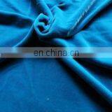 Teal Blue Micro Velvet Fabric