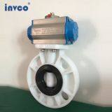 INVCO Price Wafer Connection Pneumatic PP Butterfly Valve for Water ,weak Acid and Weak Base thumbnail-4