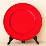 Plastic Charger Plate,christmas Decoration Plate Charger Plate Made in China YF-60057 thumbnail-1