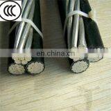 33kv Bare ACSR Neutral Core Duplex 4x150mm2 Aluminum ABC XLPE Cable 100mm2 Aerial Cable thumbnail-7