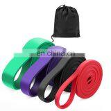 Sports Fit Loop Custom Fabric Set Yoga Elastic Rubber Resistance Bands thumbnail-3