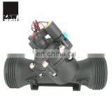 301BM 3" Solenoid Valve Plastic Irrigation Hydraulically Flow Control Electric DN80 90MM Female Thread Flange AC DC Latching thumbnail-3