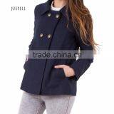 Guangzhou Wholesales Manteau Court Women Coat /women Jacket/women Clothes thumbnail-3