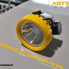 KL1.2Ex ATEX Certified Rechargeable LED Cordless Miners Helmet Lamp