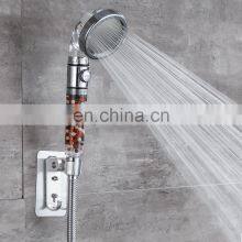 Handheld Ionic on off Shower Head High Pressure Water Saving Filter 3-Layer Filtration Hand Shower thumbnail-4