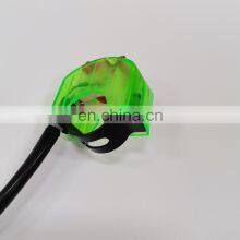 Hot Sale 12V 22mm Handlebar Green Color Cover 3 Wire Bullet Connector on off Motorcycle Headlight Switch thumbnail-3