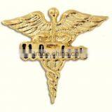 Volunteer Caduceus Wings Lapel Pin Medical Hospital Recognition Volunteers New