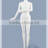 Fashion Abstract Plastic Standing Glossy Female Mannequin thumbnail-1