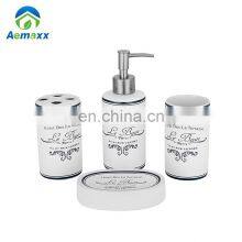 Washroom Liquid Ceramic Soap Dispenser Bottle Lotion Pump Liquid Soap Dispenser thumbnail-5