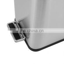 New Developed Slim Bathroom Dustbin With Lid Metal Commercial Dustbin Indoor thumbnail-5