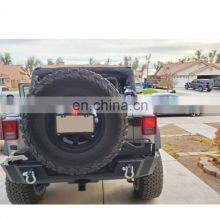 License Plate Spare Tire Relocation Bracket for Jeep Wrangler JK thumbnail-1