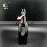 Wholesale 500ml High Quality Food Grade Amber Glass Beer Bottle With Swing Top thumbnail-2