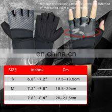 Custom Hand Workout Weightlifting Fitness Workout Gloves Men Weight Lifting Gym Gloves With Wrist Support thumbnail-2