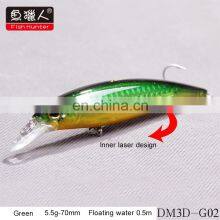 Fish Hunter DM3D 70MM/5.5G/0.5M Fishing Lead Fish Jigging Lures Vertical Saltwater Fast Sinking Baits thumbnail-3