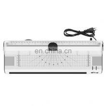 Paper Cutting Width 320mm OEM A3 A4 Hot and Cold Office Laminating Machine Manual Table Pouch Laminator thumbnail-3