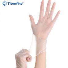 9 Inch 5.0g Powder Free Vinyl Gloves thumbnail-1