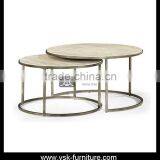 CT-141 Space Saving Furniture Double Coffee Table Set thumbnail-1