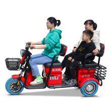 Electric Tricycle 60v 800w Bike Other Motorized Cargo Trike 3 Wheel Family Child Bike Prices Motorcycle Holland Adult thumbnail-2