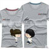 2015 the New Design Cute Couple Shirt Design / Dri Fit Shirts Wholesale / Chinese Clothing Manufacturers thumbnail-6