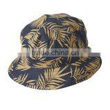 Custom Fashion Tie Dyed Marijuana Bucket Hat thumbnail-2