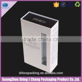 Black Pearl Paper Printing Cosmetic Cardboard Box With Transparent Window thumbnail-4