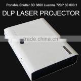Hot Selling DLP High-end Led Home Theater Projector 5000 Lumens Paypal