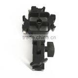 2015 Camera Accessories 3 Way Umbrella Holder Light Stand Mount With Three Hot Shoe thumbnail-3