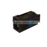 Fakra Plug Connector Crimp/Solder Attachment For RG174, RG316, Brown Color