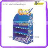 Supermarket Promotion 4 Shelves Stand Paperboard Layer Display