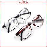 Laura Fairy Teenager Fashion Two Tone Colors Optical Frames With Metal Decorations thumbnail-6