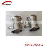 Sanitary Stainless Steel Pipe Fitting Tri Clamp Spool With Threaded Drain thumbnail-2