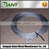 6x7+IWRC Ungalvanized Steel Wire Rope for Elevator Price thumbnail-1
