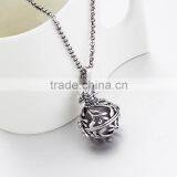 OEM Gold Filigree Cage Pregnancy Necklace thumbnail-6