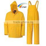 Waterproof Fishing Yellow Rubber Raincoats for Men thumbnail-1