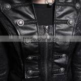 Y-366 Fashion Punk Rave New Women Long Coat Model thumbnail-5