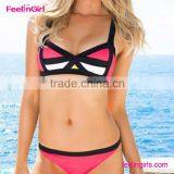 Plus Size Color Flower Beachwear thumbnail-4