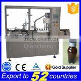 Free Shipping PLC Controlled Autoamtic Filling and Sealing Machine,bottle Filler