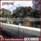 Backyard Balustrade Design /outdoor Frameless Glass Cheap Deck Railings