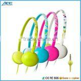 Fashion Headphone for Girls, Wired Headphone, Children Headphone