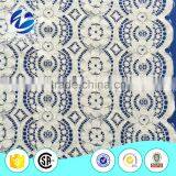 Global Elastic Fashionable Navy Blue Lace Dress Fabric thumbnail-1